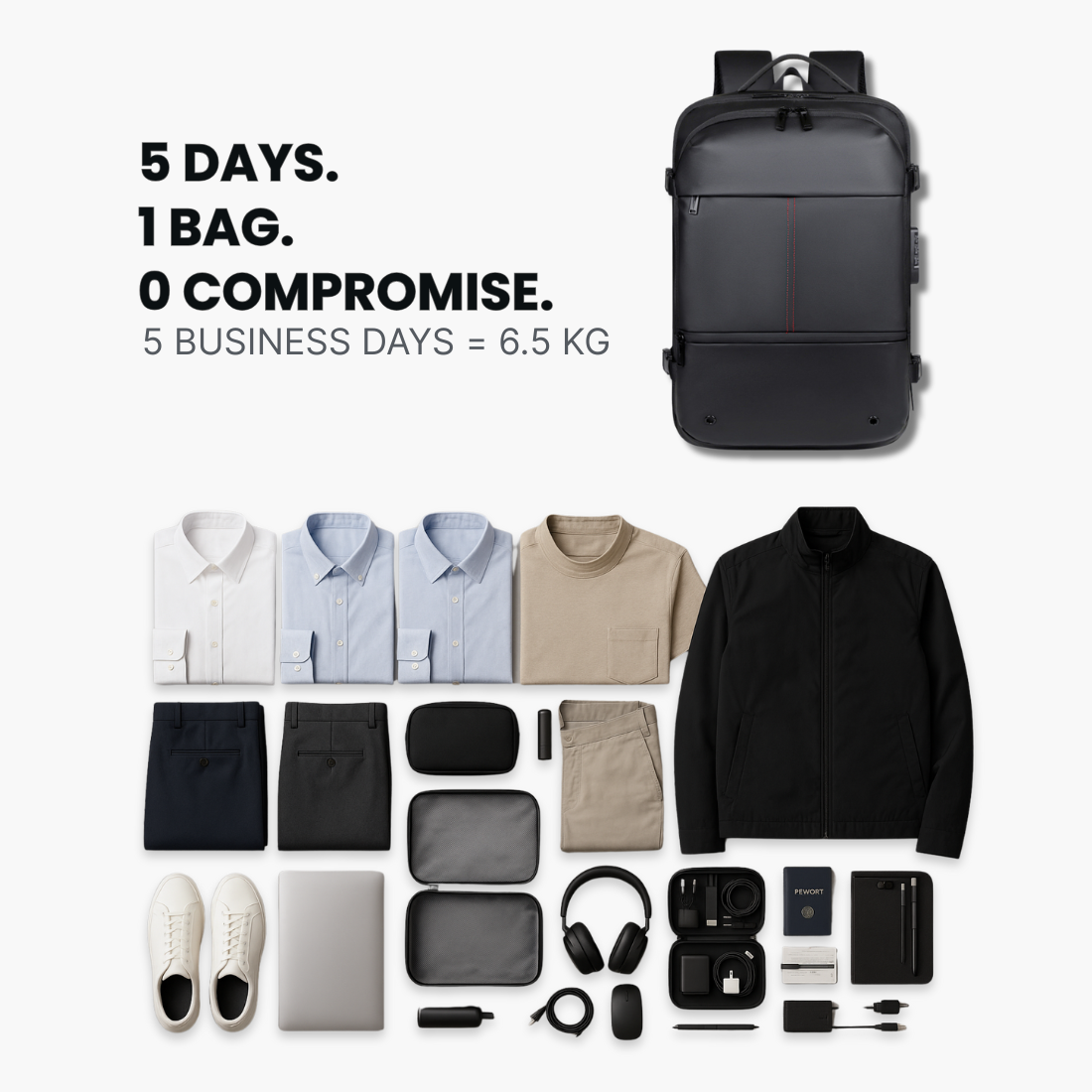 AKON One | Vacuum Travel Bag