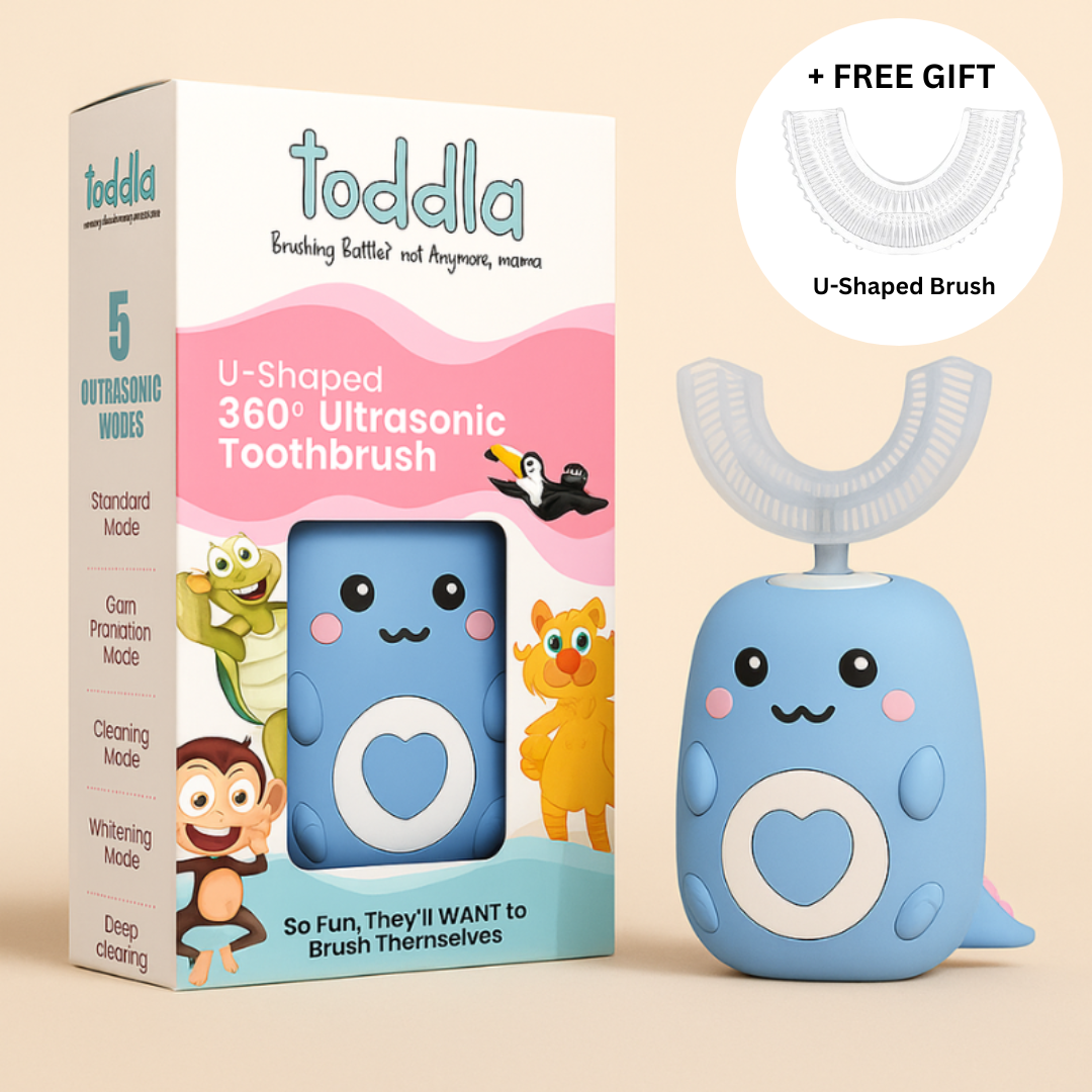 Toddla™ U-Shaped 360° Ultrasonic Toothbrush