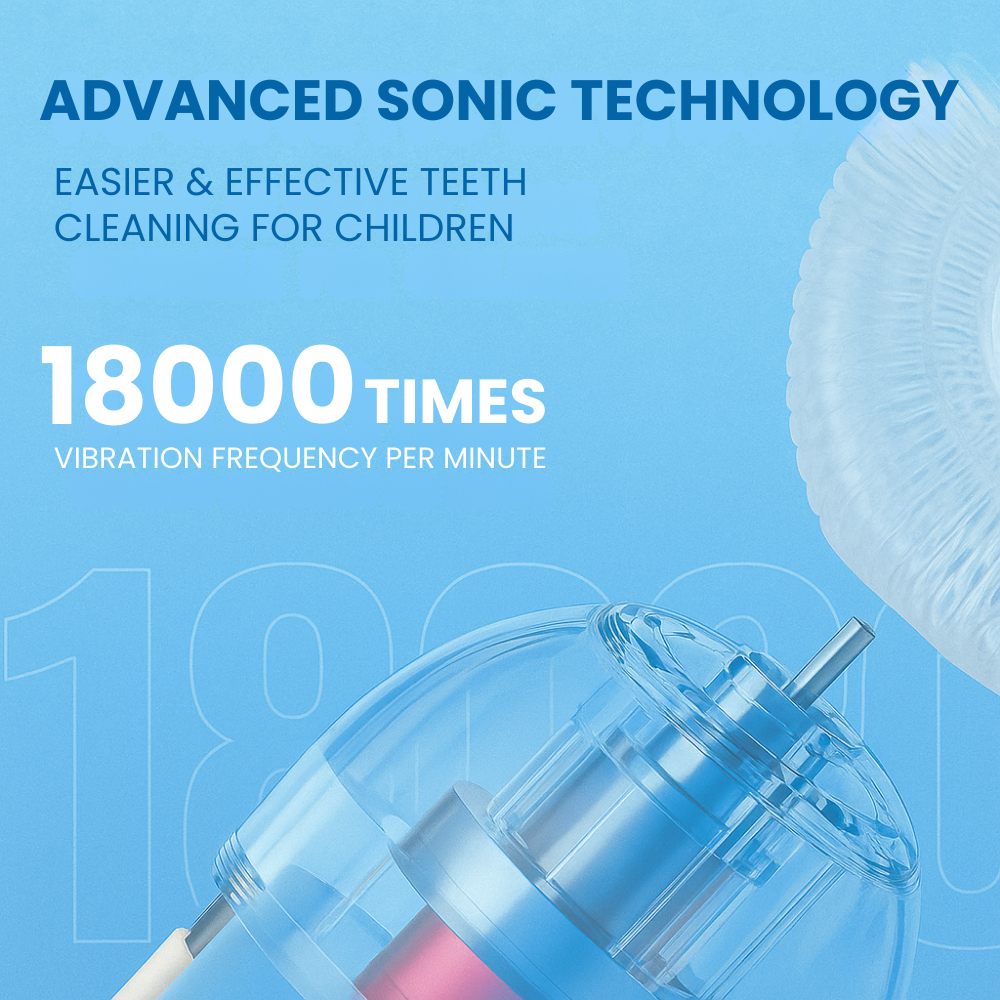 Toddla™ U-Shaped 360° Ultrasonic Toothbrush
