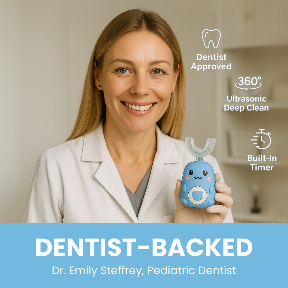 Toddla™ U-Shaped 360° Ultrasonic Toothbrush